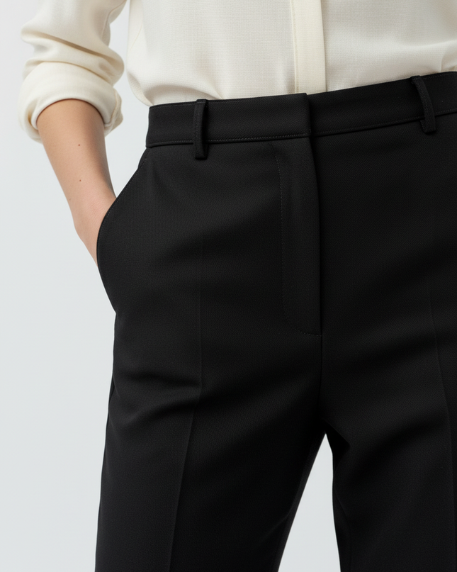 The Tailored Trouser, Straight — Fabric Detail