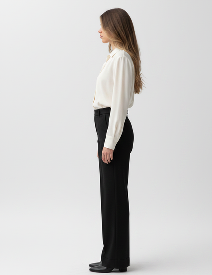 The Tailored Trouser, Straight — Side Profile