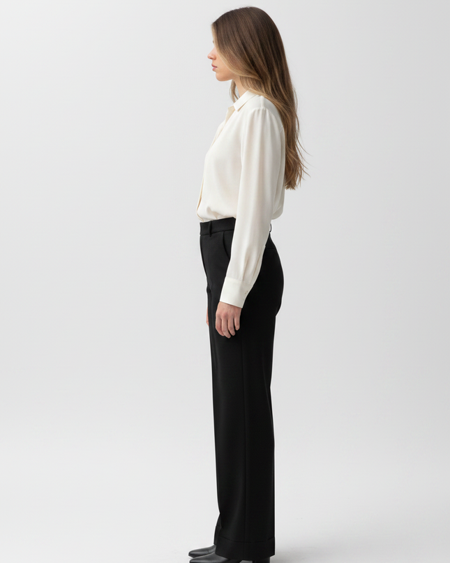 The Tailored Trouser, Straight — Side Profile