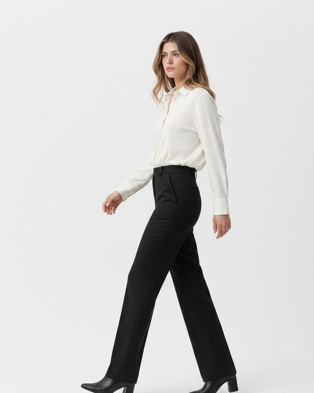 The Tailored Trouser, Straight — Walking Motion