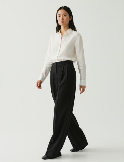 The Tailored Trouser, Wide — Walking