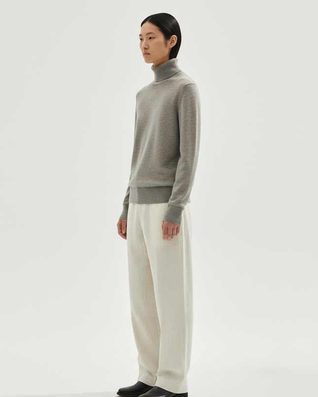 The Turtleneck – Stone Side Profile